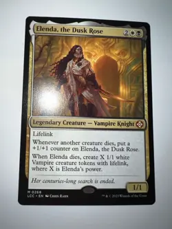 Elenda, the Dusk Rose Commander: the Lost Caverns of Ixalan Regular - Image 1