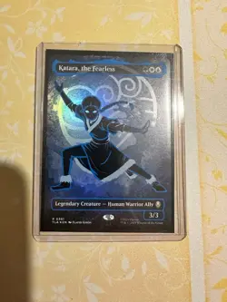 Katara, the Fearless (Borderless) (Neon Ink Foil) ATLA Foil - Image 1