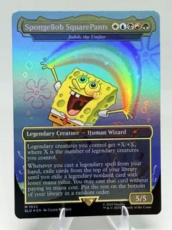 SpongeBob SquarePants FOIL Secret Lair Drop Jodah, the Unifier MTG NM 1932 - Image 1