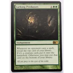 Lurking Predators, 2010 Core Set (M10) #190, NM MTG - Image 1