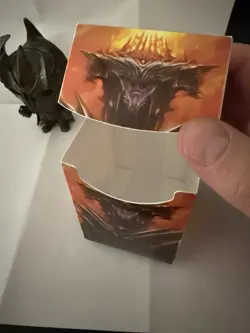 Ultra PRO Magic: The Gathering Lord of the Rings Sauron Deck Box Black - Image 3