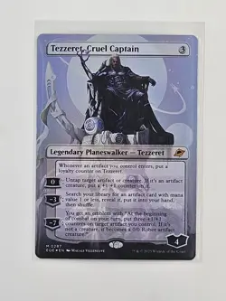 Tezzeret, Cruel Captain (Borderless) Edge of Eternities Foil - Image 1