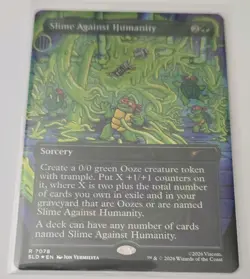TMNT Slime Against Humanity Teenage Mutant Ninja Turtles Secret Lair mtg 7078 - Image 1