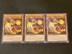 3x Fire King Courtier Ulcanix | MP25-EN262 | Ultra Rares | NM | 1st Ed | YuGiOh! - Image 1