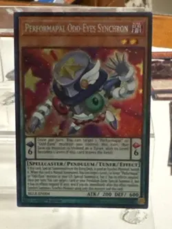 Yu-Gi-Oh! Performapal Odd-Eyes Synchron BLLR-EN004 Secret Rare 1st Edition NM a1 - Image 1
