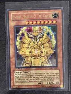 Yu-Gi-Oh! Exxod Master of The Guard SD7-EN001 Ultra Rare 1st Edition - Image 1