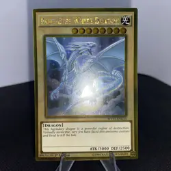 Yugioh Blue-Eyes White Dragon MVP1-ENG55 1. Edition Gold Rare NM - Image 2