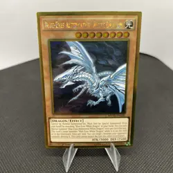 Yugioh Blue-Eyes Alternative White Dragon MVP1-ENG46 1. Edition Gold Rare NM - Image 3