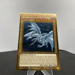 Yugioh Blue-Eyes Alternative White Dragon MVP1-ENG46 1. Edition Gold Rare NM - Image 4