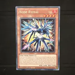 Yugioh Node Ryzeal CRBR-EN002 Rare 1st Edition - Image 1