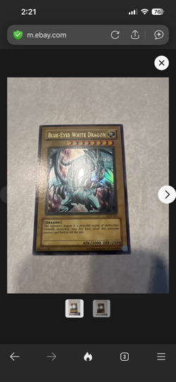Blue-Eyes White Dragon LOB-001 The Legend of Blue Eyes White Dragon Unlimited - Image 5