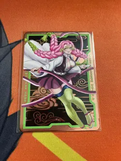 Demon Slayer Mitsuri Kanroji Metal Field Center One Piece Yugioh Pokemon CCG - Image 1