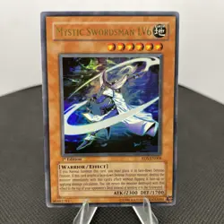 Yugioh Mystic Swordsman LV6 RDS-EN008 1. Edition Ultra Rare Near Mint - Image 1
