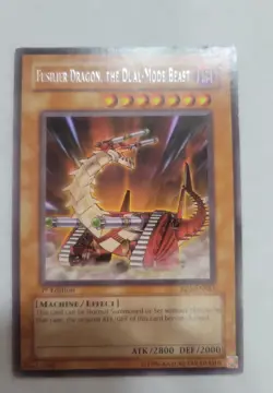 Vintage'96 YuGiOh Fusilier Dragon, Dual-Mode Beast-RDS-EN031 Rare 1st Edition - Image 1