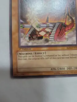 Vintage'96 YuGiOh Fusilier Dragon, Dual-Mode Beast-RDS-EN031 Rare 1st Edition - Image 4