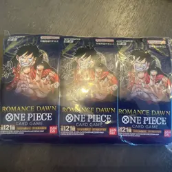 Romance Dawn OP-01 One Piece Card Game Japanese Edition 24 Packs 1st Edition - Image 1