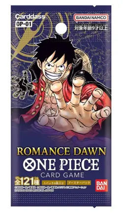 Romance Dawn OP-01 One Piece Card Game Japanese Edition 24 Packs 1st Edition - Image 4