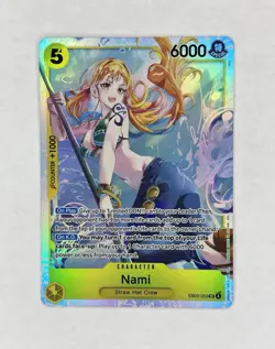 One Piece TCG - Nami EB03-053 SR HEROINES EDITION ENGLISH NM - Image 1
