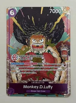 Monkey.D.Luffy - BANDAI Card Games Fest 25-26 OP07-073 One Piece Promotion Cards - Image 1