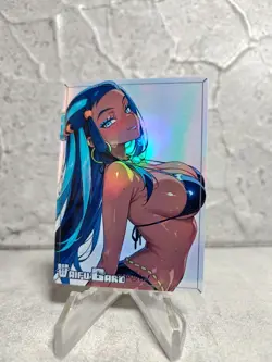 Nessa Trading Card Waifu Goddess Story Anime Girl holo Karte Manga Full Art - Image 1
