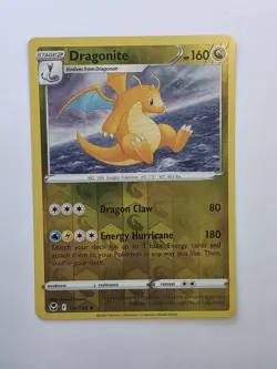 Dragonite 131/195 Holo Rare Silver Tempest Reverse Holo Pokemon Card - Image 1