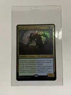 FOIL Ezuri, Claw of Progress Foil Commander 2015 MtG Magic OVERSIZED CARD LP - Image 3