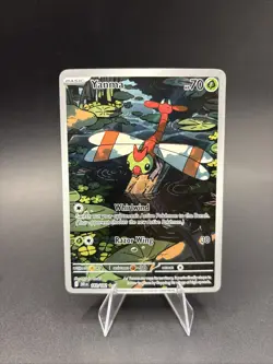 Pokemon TCG Yanma Destined Rivals Full Art Rare Card 183/182 - Image 1