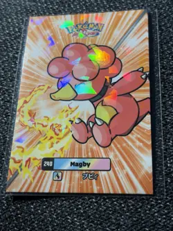 Magby #240 - Cracked Ice - Card Database Attacks Gen 2 - Pokemon Card NM - Image 1