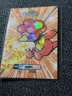 Magby #240 - Cracked Ice - Card Database Attacks Gen 2 - Pokemon Card NM - Image 2