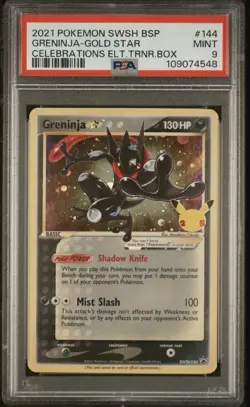 Greninja Star SWSH144 SWSH: Sword & Shield Promo Cards Holo PSA - Image 1