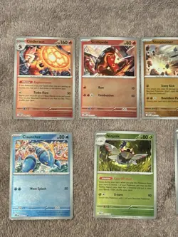 Pokemon Mega Evolutions Holo And Reverse Holo Set X10 English Cards - Image 2