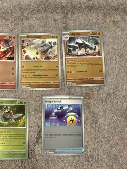 Pokemon Mega Evolutions Holo And Reverse Holo Set X10 English Cards - Image 3
