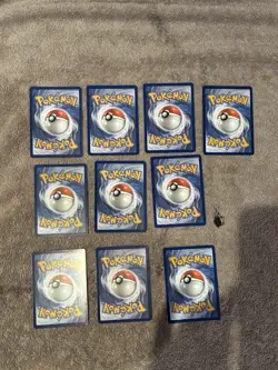 Pokemon Mega Evolutions Holo And Reverse Holo Set X10 English Cards - Image 5