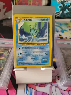 Pokemon Kingdra TCG Neo Revelation Card 19/64 Regular LP Rare - Image 1