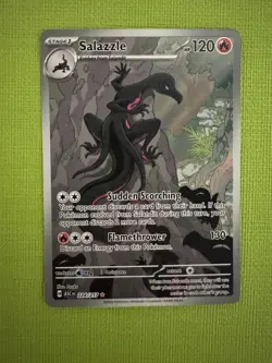 Salazzle IR 224/217 Ascended Heroes Pokemon Card Near Mint Condition - Image 1
