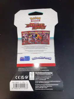 Pokemon Destined Rivals Booster Pack - 10 Cards / Pack - SEALED - Image 2