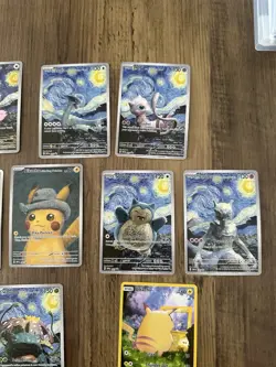 Pokemon Starry Night / Van Gogh Bundle of 18 'CUSTOM' Cards includes Pikachu - Image 3