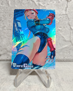 Cammy White Trading Card Waifu Goddess Story Anime Girl holo Karte Manga Art - Image 1