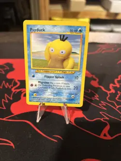 Pokemon Neo Destiny TCG Psyduck Card Regular, Common, 79/105 - Image 1