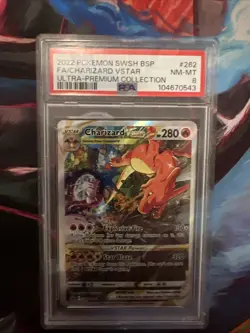 Charizard VSTAR SWSH262 SWSH: Sword & Shield Promo Cards Holo PSA 8 - Image 1