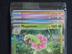 POKEMON MEGA EVOLUTION BASE PRERELEASE STAFF STAMPED 4 CARD PROMOS NEW & SEALED - Image 2