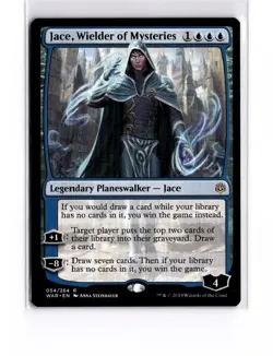 Jace, Wielder of Mysteries War of the Spark NM Near Mint - Image 1