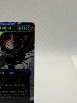Jace, the Perfected Mind (Borderless) (Step-and-Compleat Foil) Phyrexia: ONE 428 - Image 2