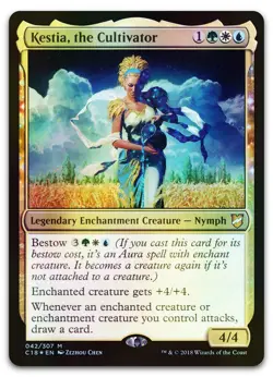 Kestia, the Cultivator #42 (Foil) (LP) Commander 2018 C18 Magic MTG - Image 1