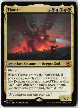 Tiamat (235/281) - Normal - The List Reprints (LIST) - NM - Image 1