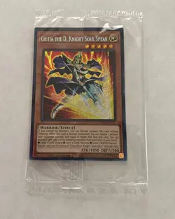 Yu-Gi-Oh! Legendary Duelists Season 3 Giltia the D Knight Soul Spear Secret Rare - Image 1