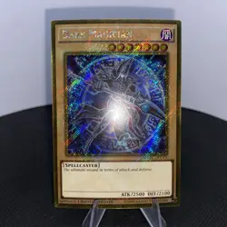 Yugioh Dark Magician MVP1-ENGV3 Limited Edition Gold Secret Rare NM - Image 2