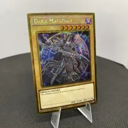 Yugioh Dark Magician MVP1-ENGV3 Limited Edition Gold Secret Rare NM - Image 5