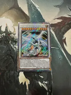 Yugioh Shooting Quasar Dragon Platinum Secret Rare RA04 - Image 1