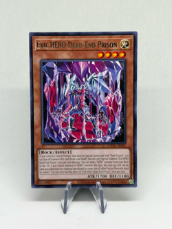 Evil HERO Dead-End Prison SUDA-AE002 Rare AE Near Mint YuGiOh - Image 1